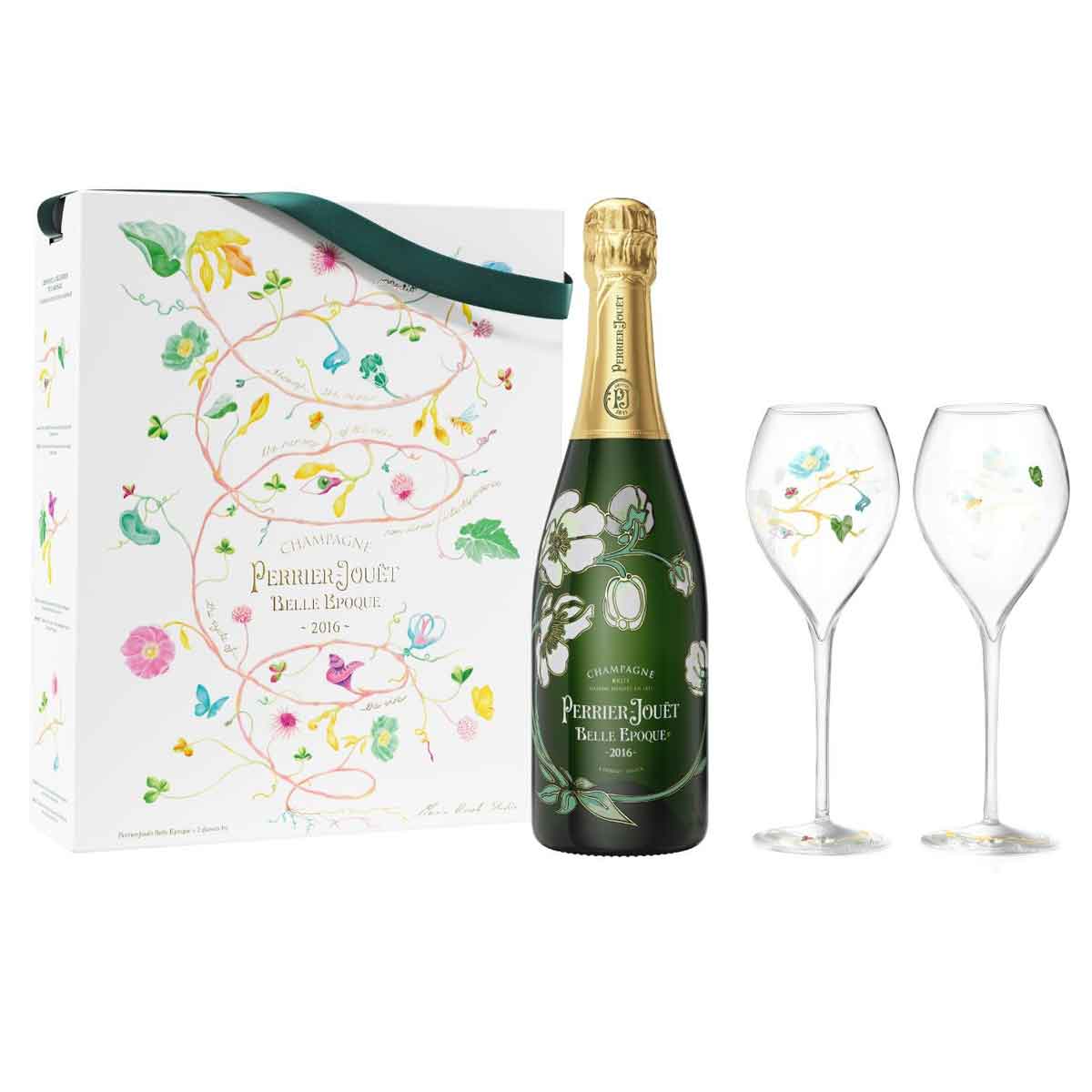 フランス ペリエ・ジュエ ベル・エポック グラス2脚セット (ワイン