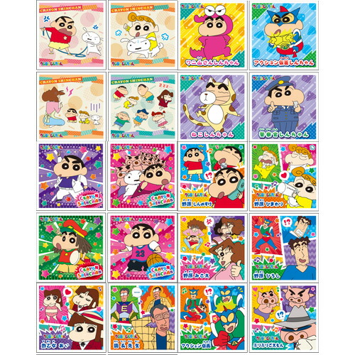 楽天市場】クレヨンしんちゃん シールコレクション当て (1束）{ お祭り