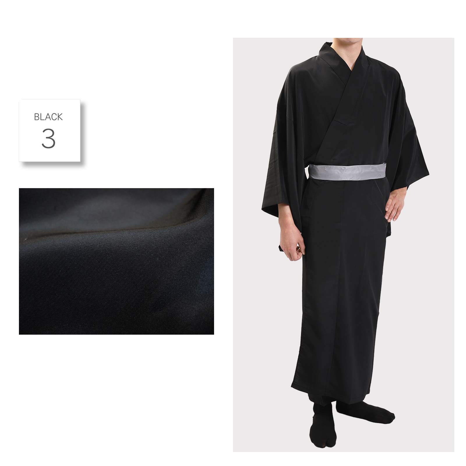 楽天市場】長襦袢 メンズ 全4色 S M L LL 3L サイズ 洗える長襦袢