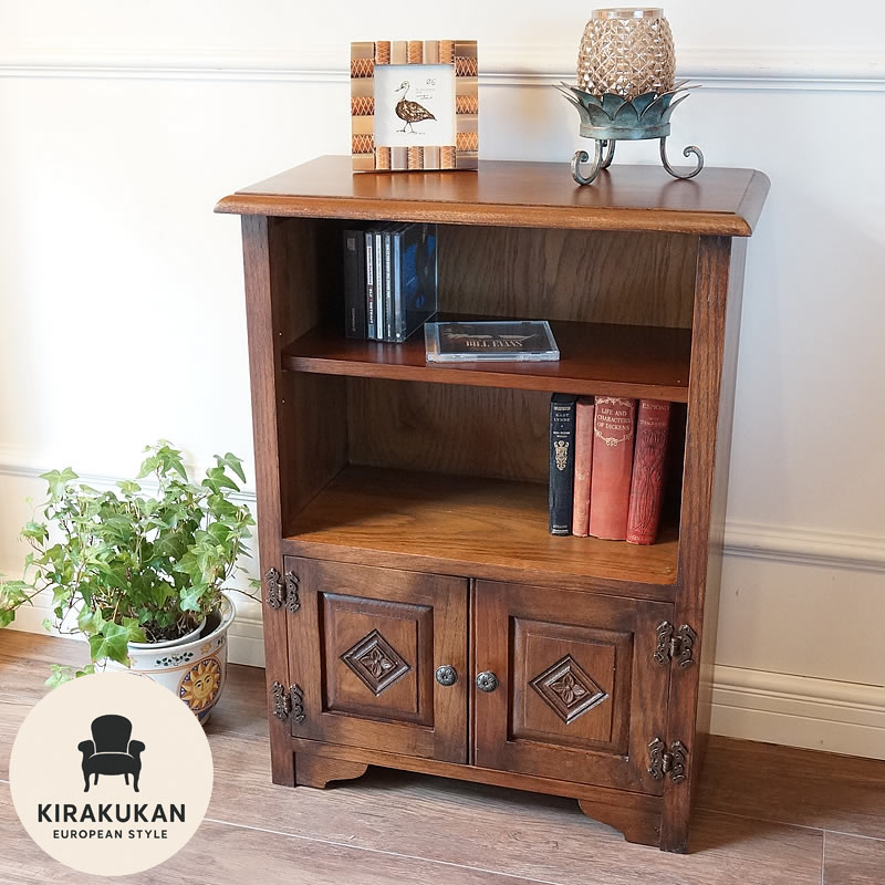 楽天市場】アンティーク家具 リプロダクト ブックケース ブック