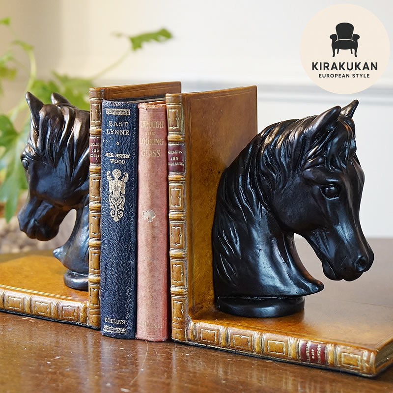 レトロ、アンティーク 木彫りの馬 オブジェインテリア