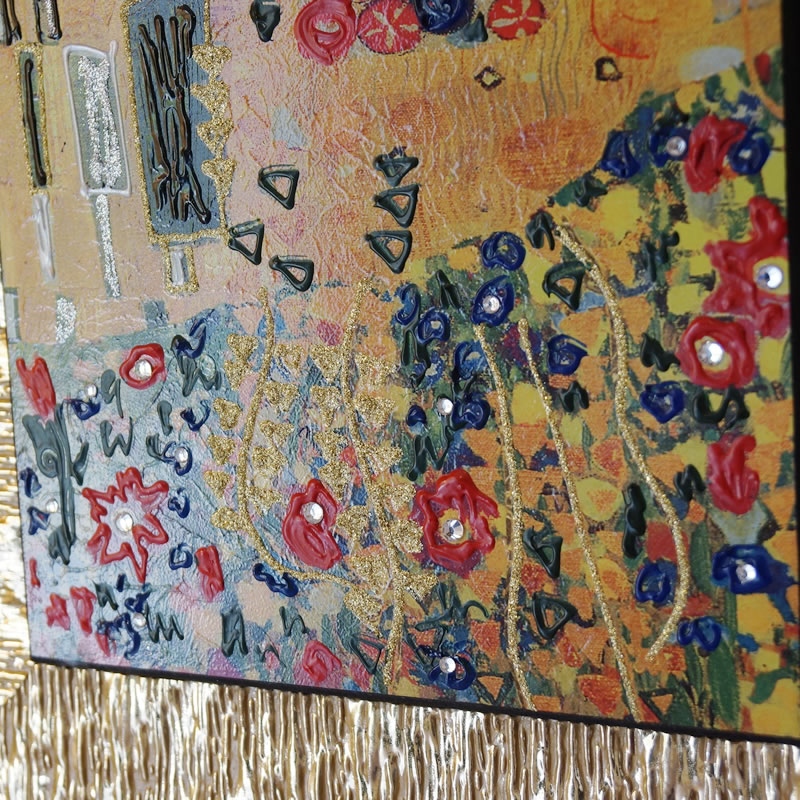 楽天市場】絵画 インテリア クリムト 接吻 Kiss イタリア製 クリムト