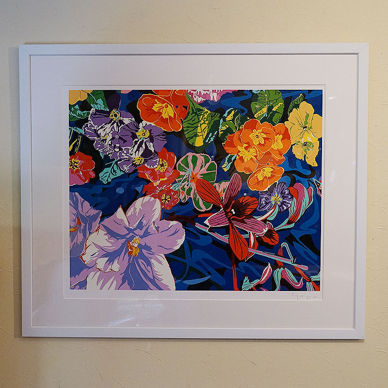 ヒロ・ヤマガタ「ミルキーウェイ」シルクスクリーン 直筆サイン入り