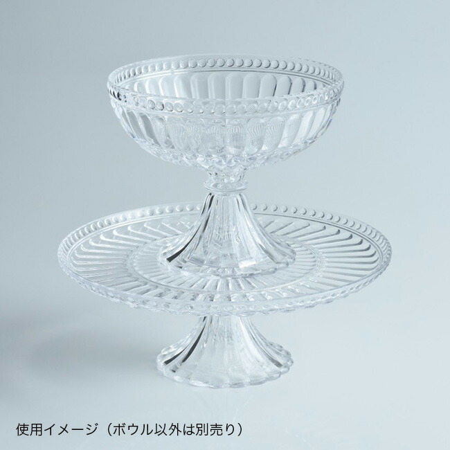 佐々木ガラス クリスタル ロビン 小鳥 コンポート 花瓶 脚付きボウル