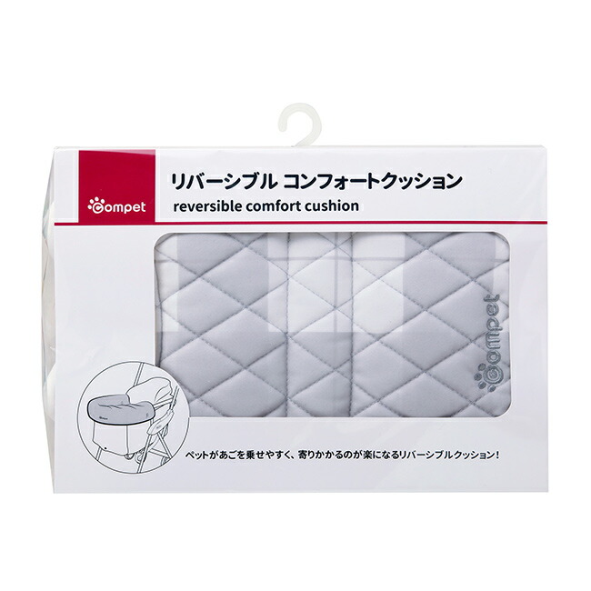 楽天市場】コムペット リバーシブル コンフォートクッション キルト