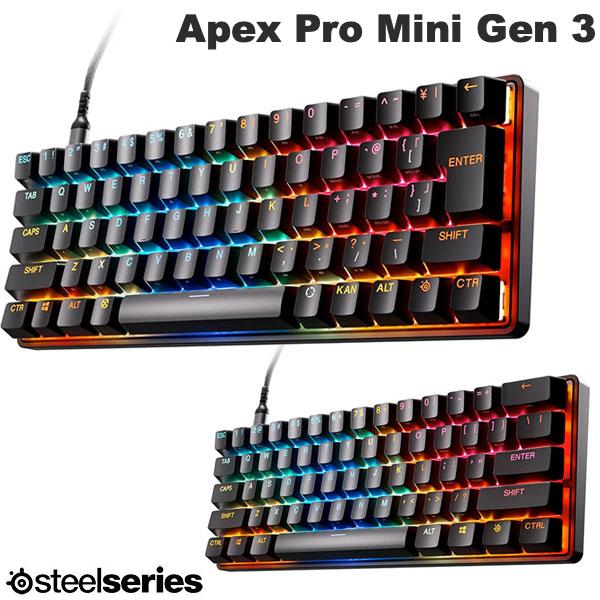楽天市場】SteelSeries Apex Pro Mini Gen 3 JP 日本語配列 / US 英語