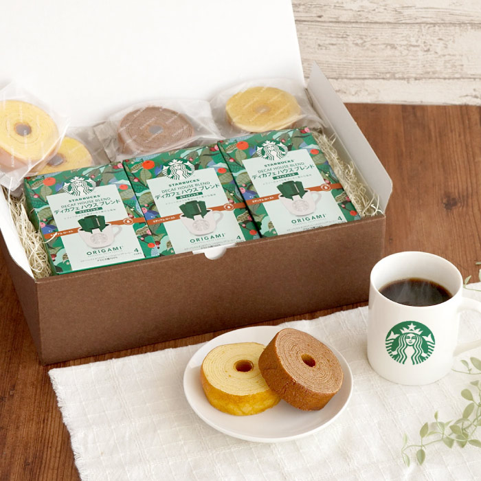 楽天市場】スタバ デカフェ コーヒー ギフト スイーツ 出産 内祝い お