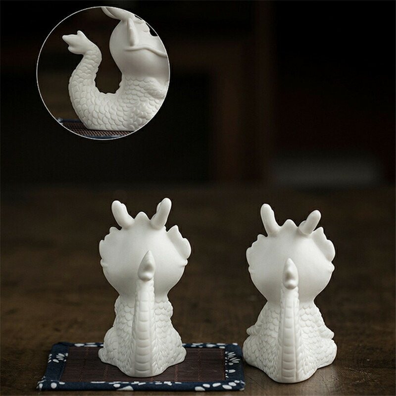 楽天市場】置きもの 玄関 ドラゴン 竜 龍 可愛い 龍の置物 陶 オシャレ