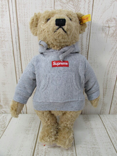 Hoodie Box Supreme Steiff Bear Replica Supreme Steiff Teddy Bear