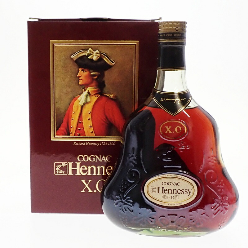未開栓・古酒Hennessy XO EXTRA OLD △▽1円～古酒 未開栓