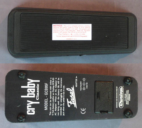 楽天市場】CRYBABY Classic Wah Wah GCB-95F【店長お薦め！】これこそ