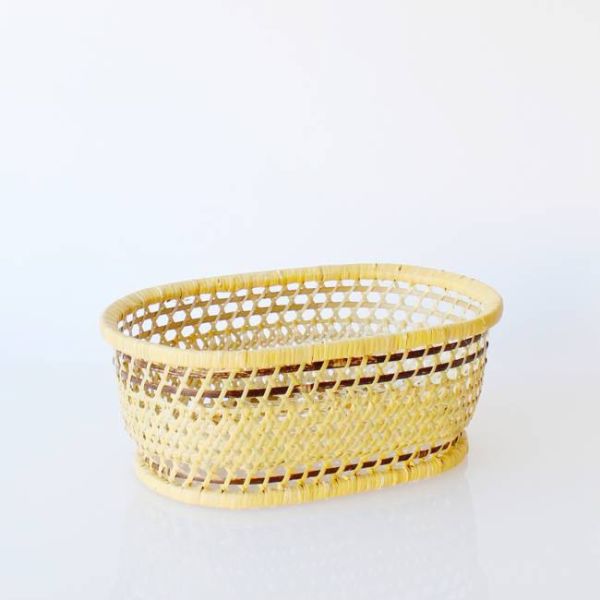 楽天市場】果物かご 蓮籠(はすかご） 小林ミドリ 竹製のフルーツかご