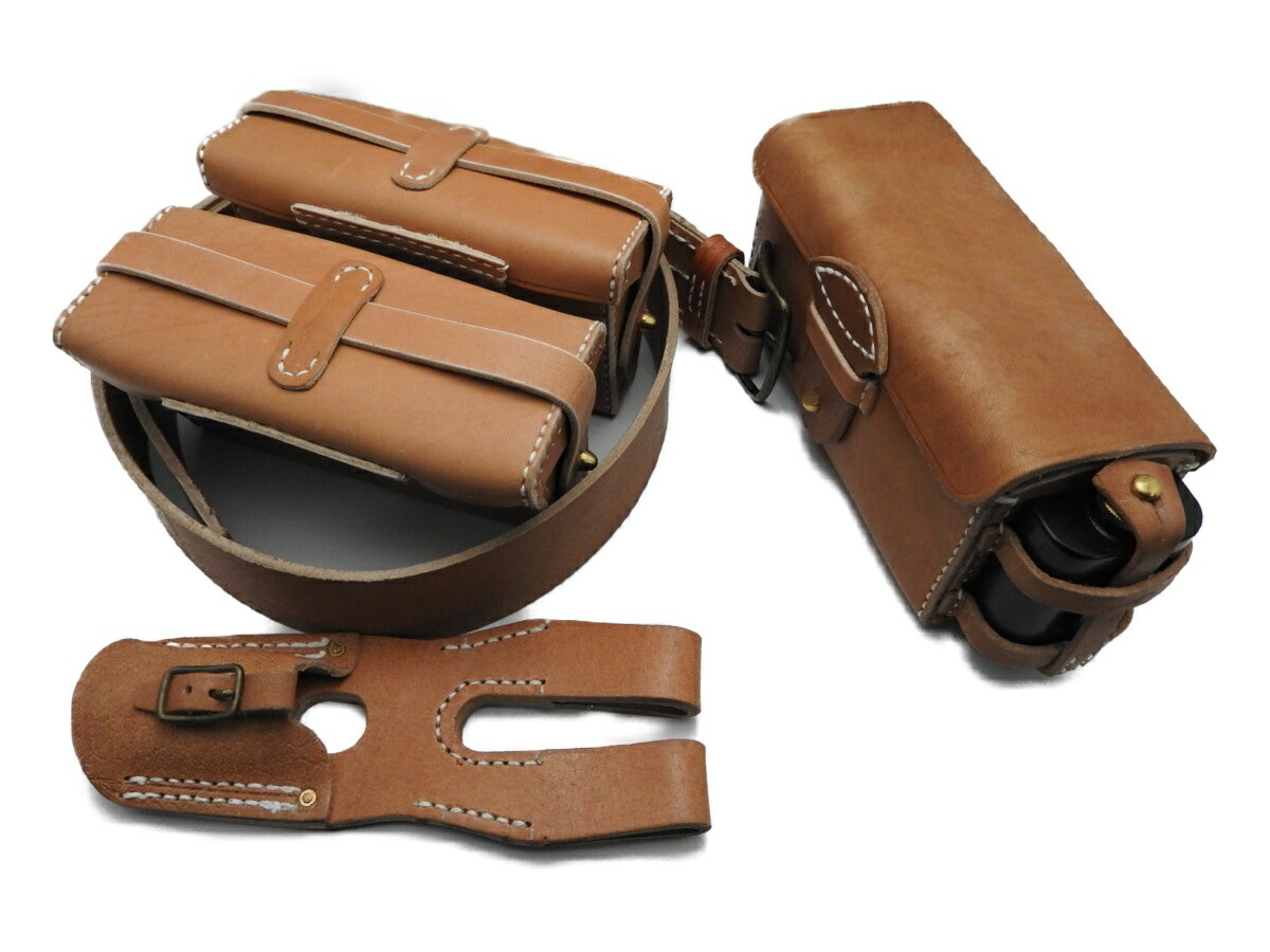 日本陸軍 ベルトセット 三八式弾薬盒（中田商店） 日本陸軍 ベルト