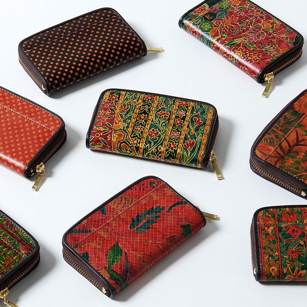 楽天市場】手づくり 伝統工芸品 手染め 牛皮革 東京染小紋 江戸小紋