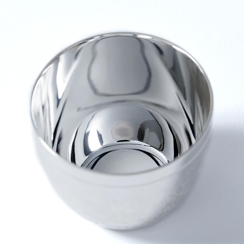 銀製杯 ブランデーグラス 葡萄柄 シルバー盃 銀工芸 東京銀器 銀製杯