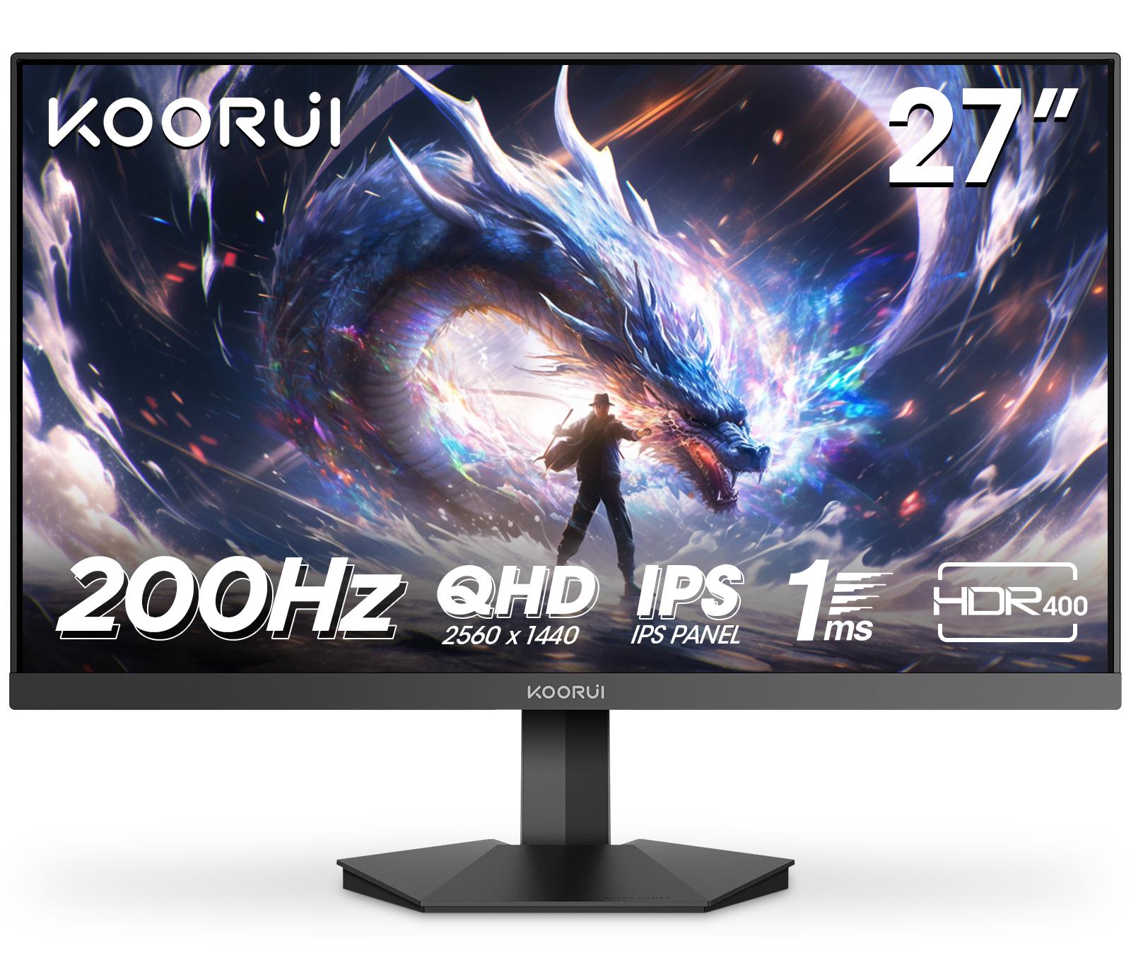 楽天市場】【10%OFFクーポン】KOORUI ゲーミングモニター 24インチ