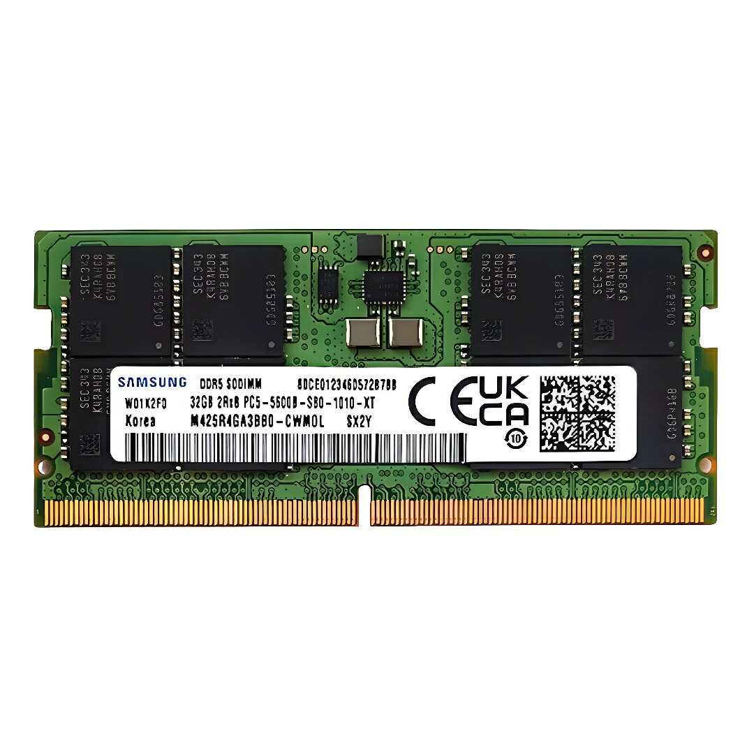 サムスン DDR5 5200 64GB メモリ 2枚セット(32GB×2) サムスン DDR5