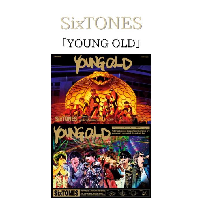 新品 未開封SixTONES/YOUNG OLD〈初回盤・DVD＋CD 6枚組〉 Amazon.co