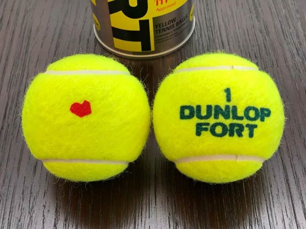 DUNLOP FORT イエローテニスボール 2個入り× 20缶 DUNLOP FORT