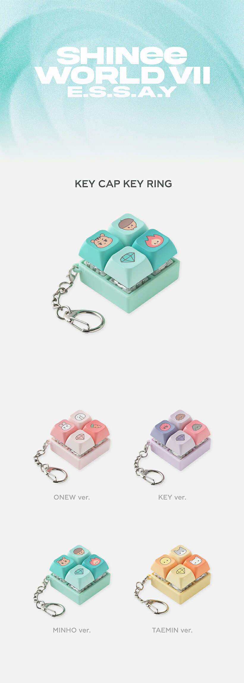 ネームリング SHINee key シャイニー キー SHINee 10周年記念公式