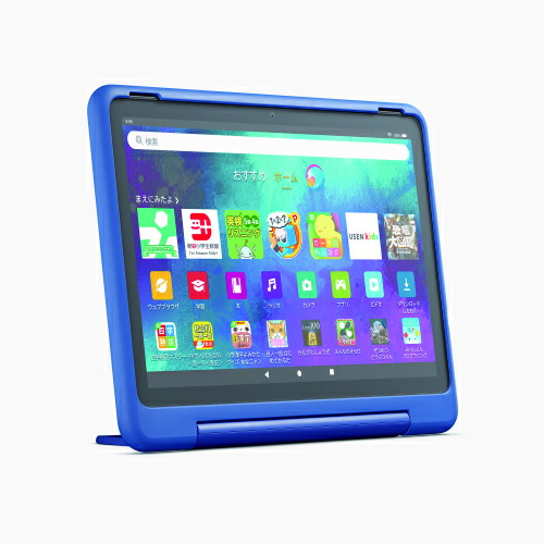 KIDS TABLET 青色 最大画面 タブレット端末 子ども用 Amazon Fire HD