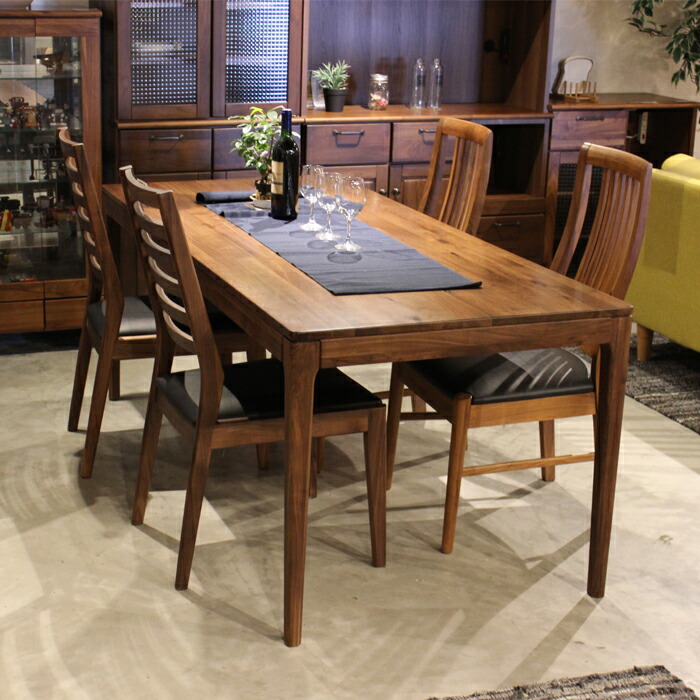 ダークブラウン木製テーブル 大 長机 シド⑦ ダークブラウン木製