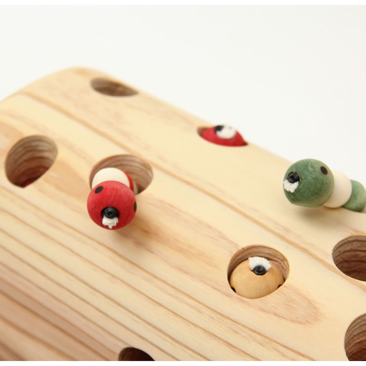 楽天市場】夢工房ももたろう木のおもちゃ ひっつきむし（引っ付き虫