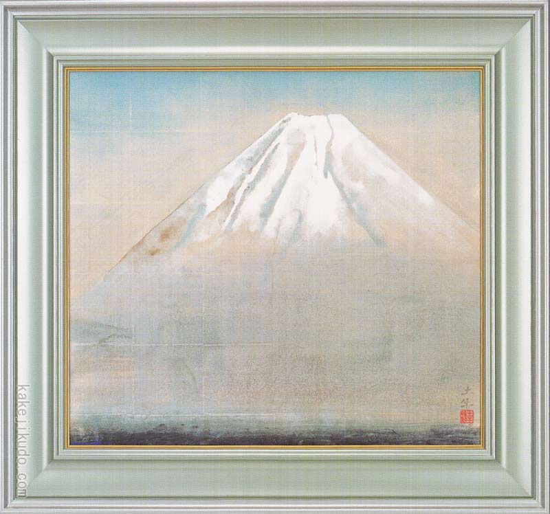 ☆美品・大型作品☆奥村土牛 作 「大快晴の富士」リトグラフ ☆美