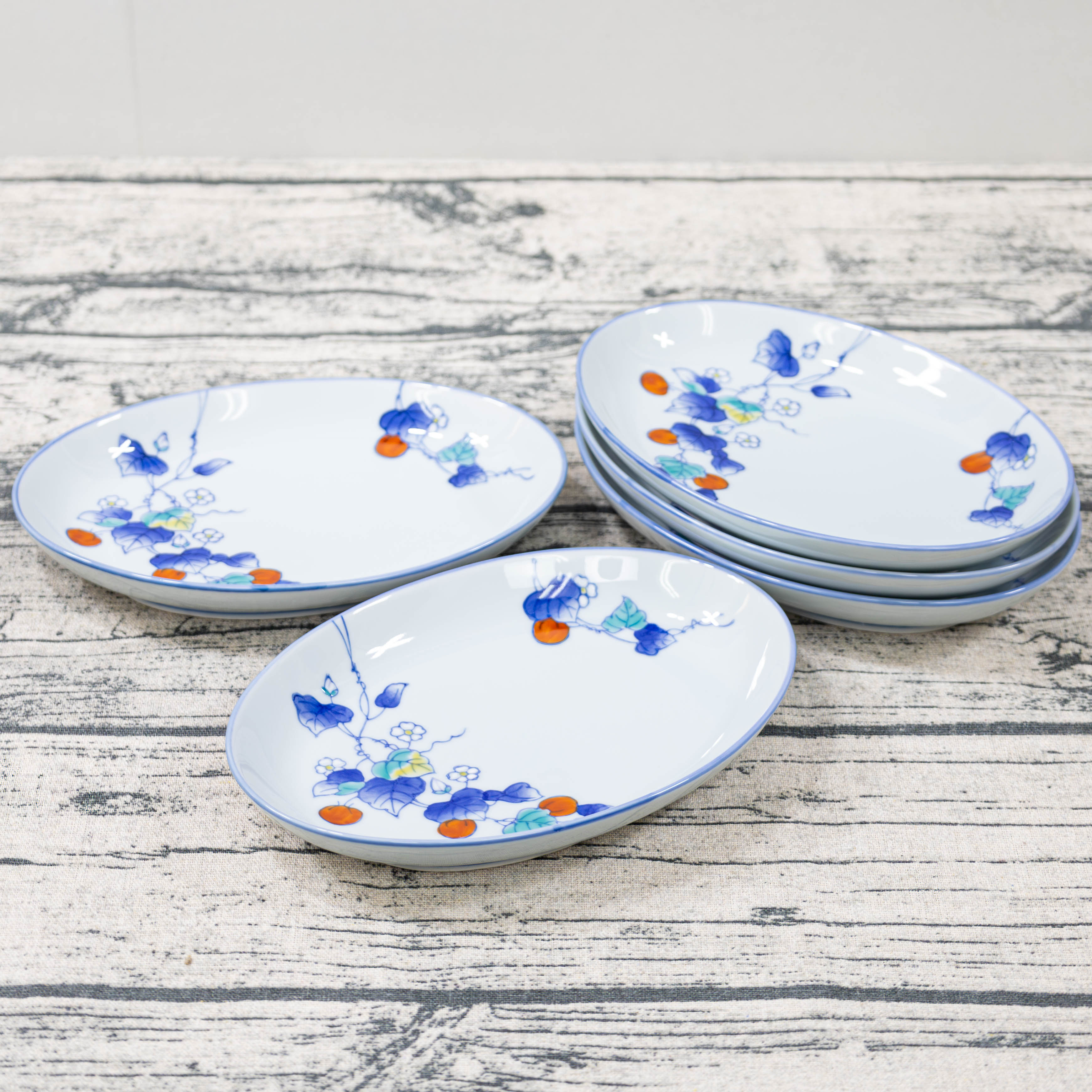 楽天市場】＼ 有田焼 ／ 【 華山窯 】 楕円皿 長皿 オーバル オーバル