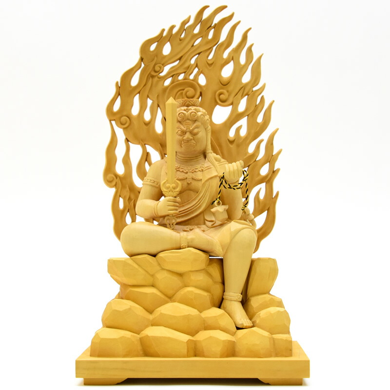 光背のみ#553 立像6.0寸用 放射光 火焔 透し彫◇白檀 木彫 仏像付属品