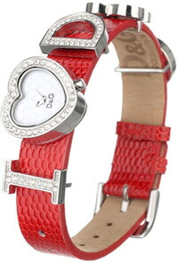 楽天市場】D&G 腕時計ドルガバ アナログウォッチ アイラブピンク