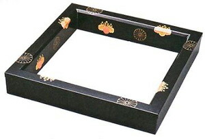 炉縁 真塗 木製漆 黒 紙箱 【公式通販】