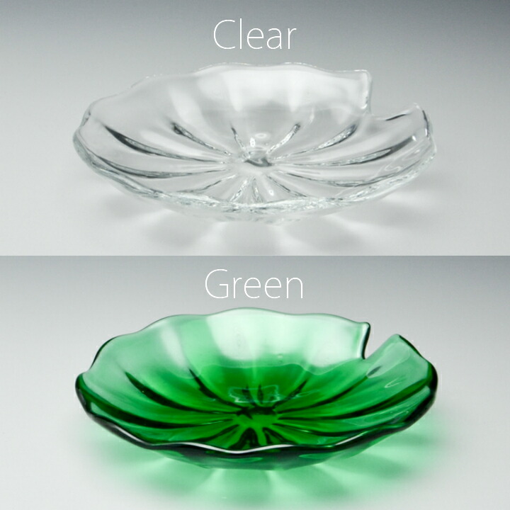 楽天市場】作家 国広育伸 蓮の皿 S ガラス : 作家の器と雑貨のお店