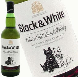 楽天市場】ブラック＆ホワイト 700ml 40度 Black & White ブレンデッド