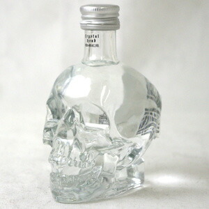 ○注目! スカル ミニチュアボトル テキーラ 50ml 4本セット IB