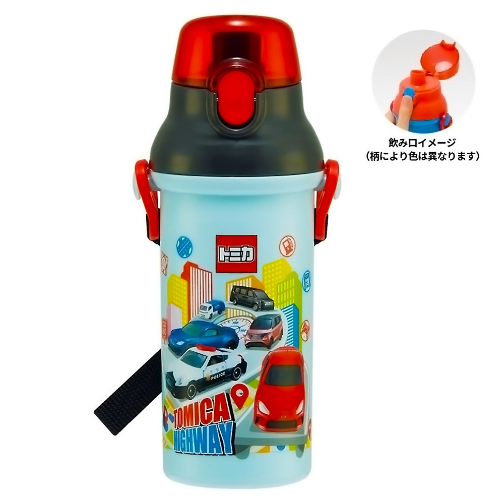 楽天市場】水筒 トミカ 25 直飲みプラワンタッチボトル SKATER
