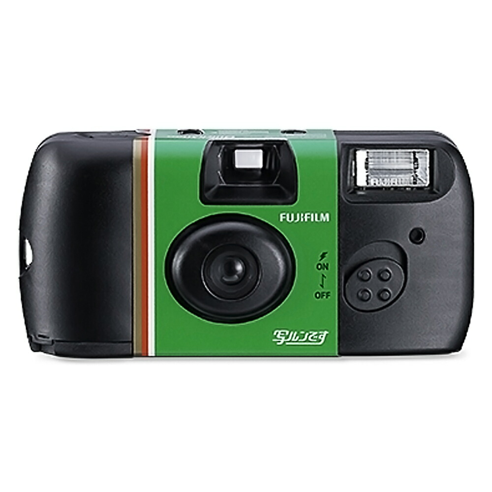 楽天市場】写ルンです 27枚撮り フジカラー レンズ付フィルム