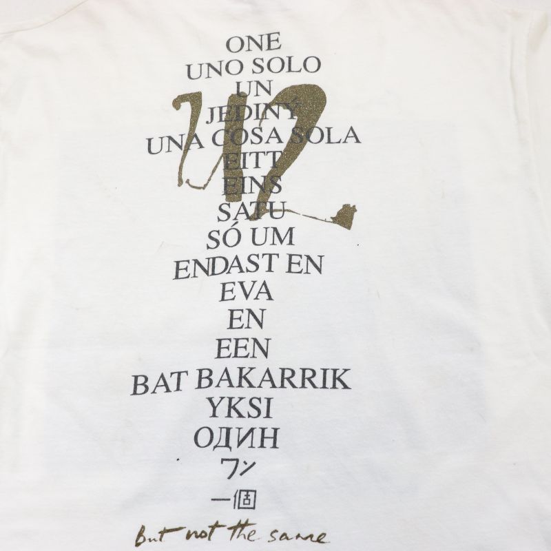 楽天市場】90s USA製 ヴィンテージ U2 ONE ラメプリント バンドT