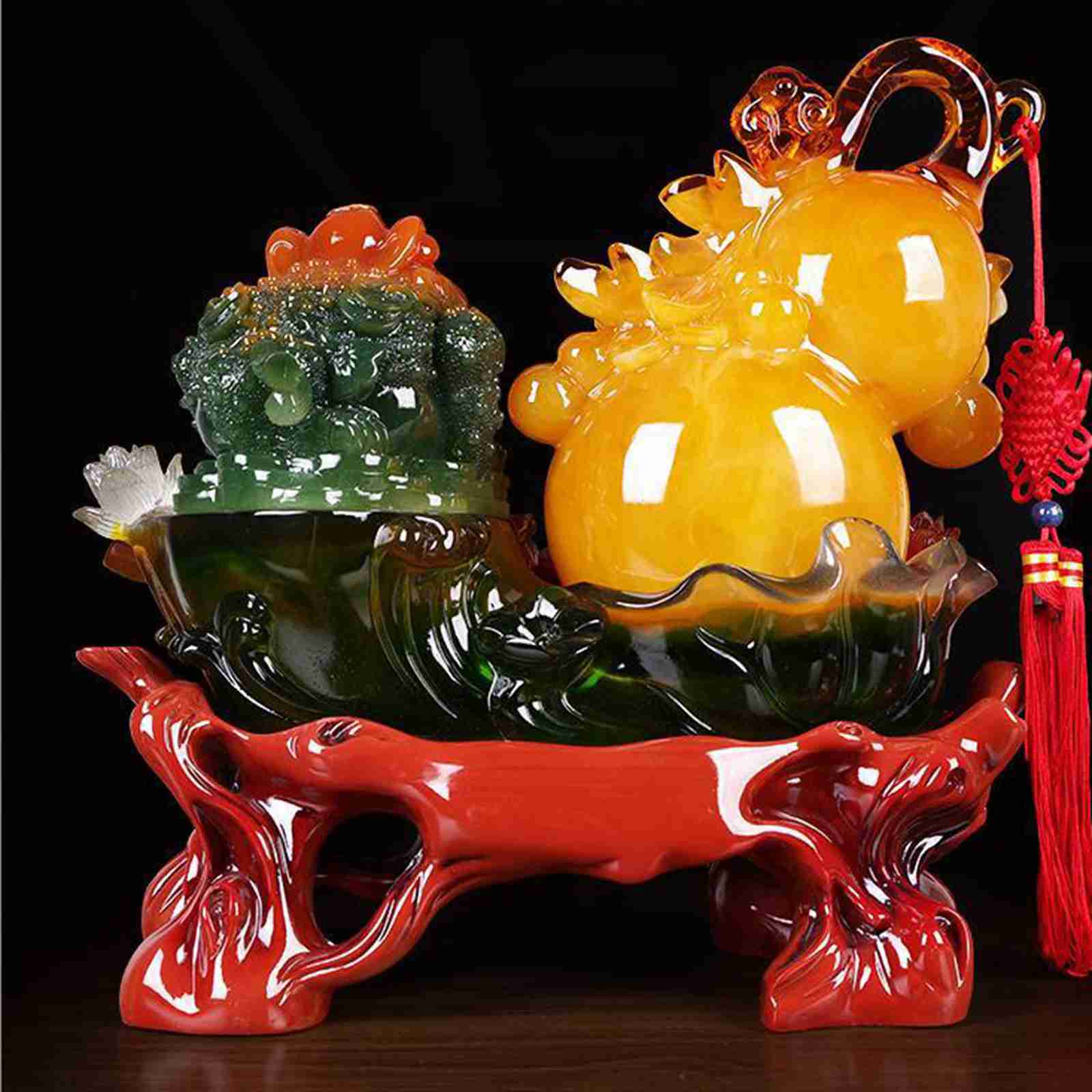 楽天市場】瓢箪 ひょうたん 福運 置物 風水アイテム 天然木 インテリア