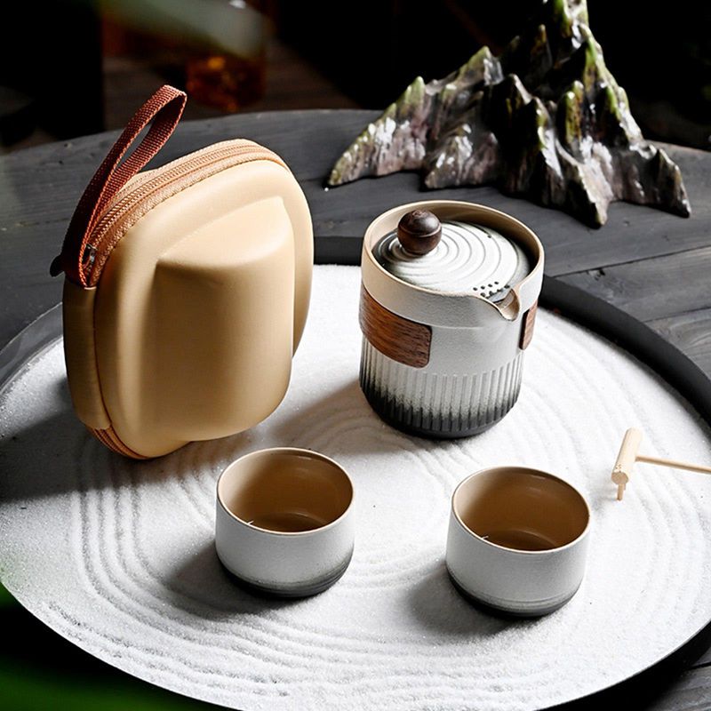 楽天市場】携帯急須 湯呑み 4点セット グラデーション ティーポット