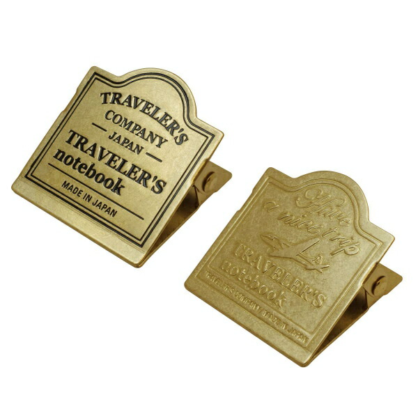 楽天市場】トラベラーズノートリフィル ブラスクリップ【TRCロゴ