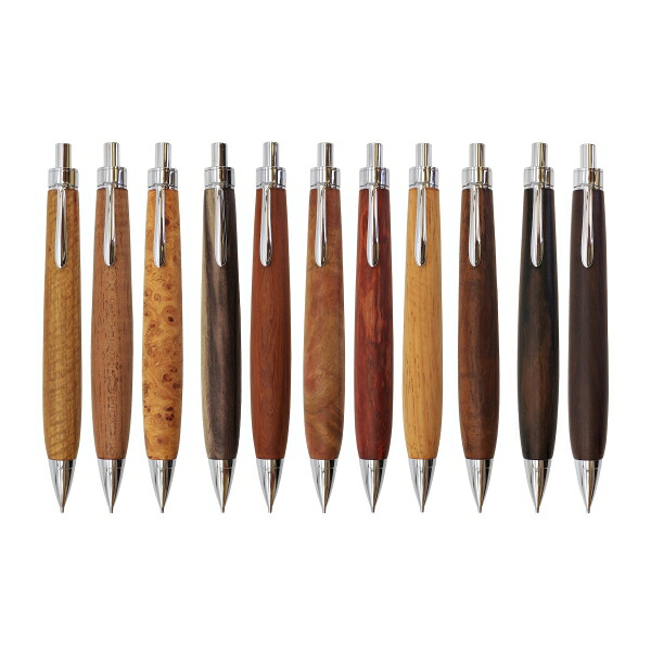 楽天市場】木軸 シャープペンシル 0.5mm【本紫檀/ホンシタン】 : 文具