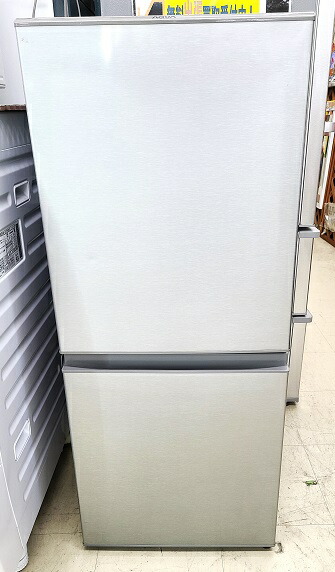 中古AQUA冷蔵庫 AQR-13J(S) 126L 2020年製 大阪高槻 中古AQUA冷蔵庫