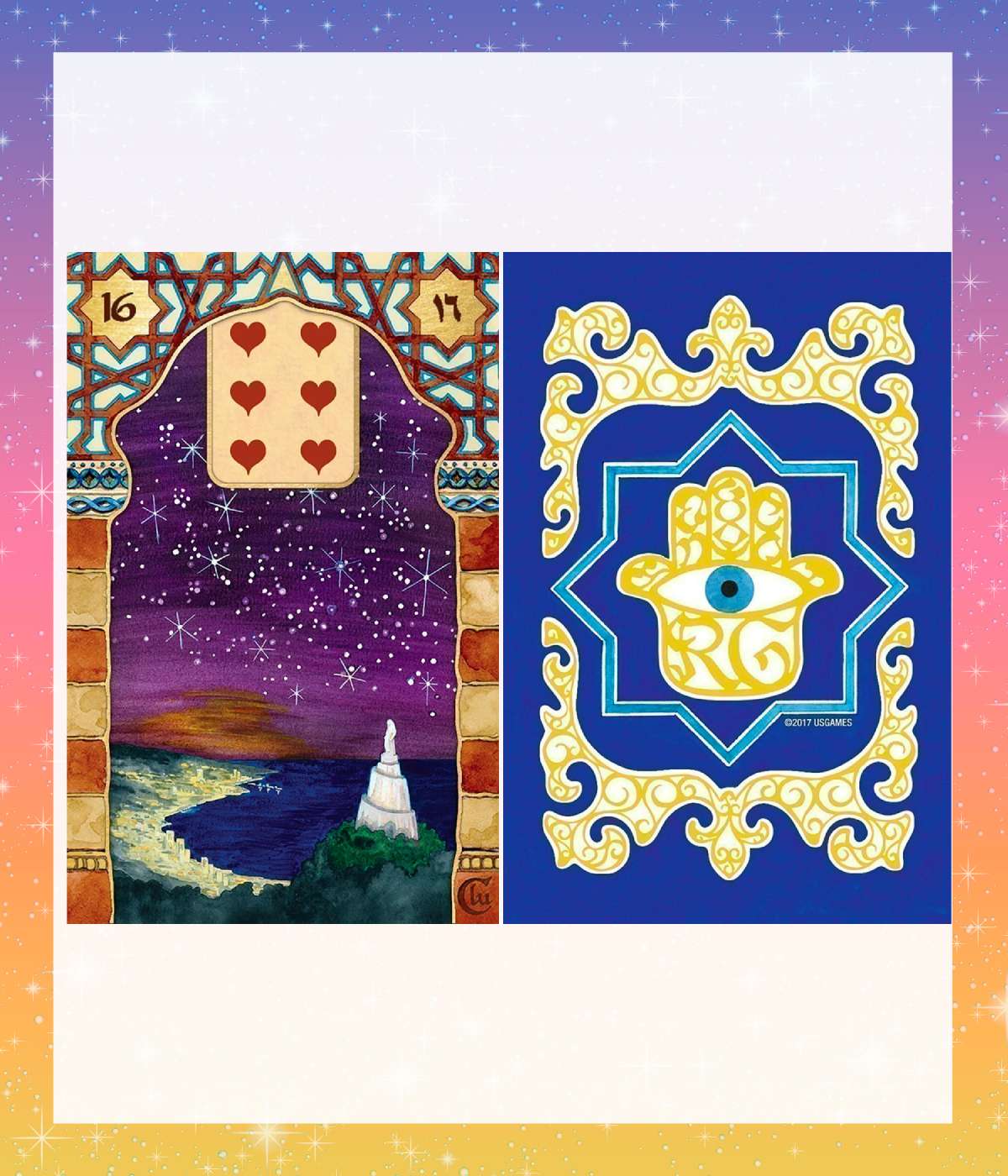 ムーンナイトルノルマンカード 占い オラクルカード タロットカード