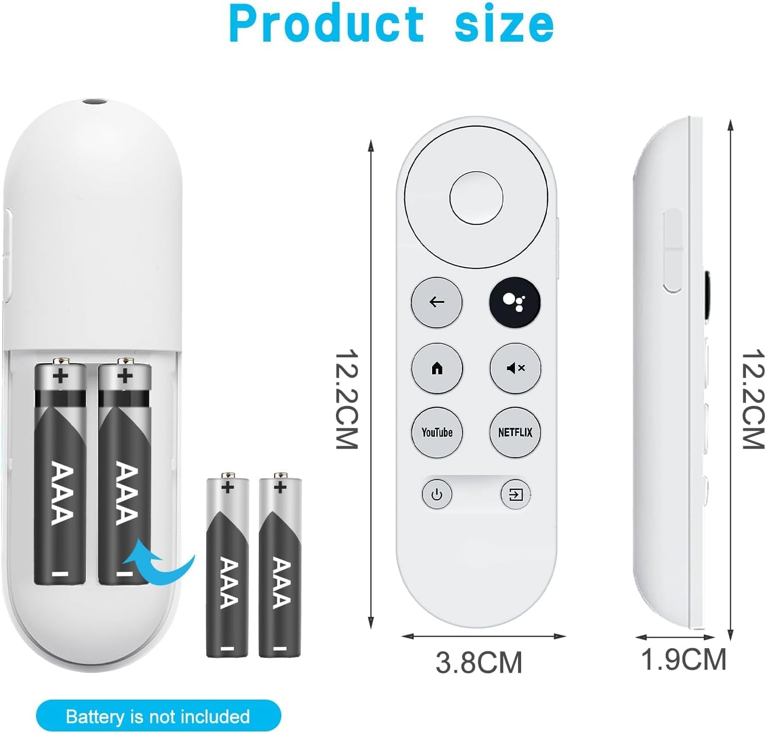 楽天市場】chromecast with google tv 交換用音声リモコン、Chromecast