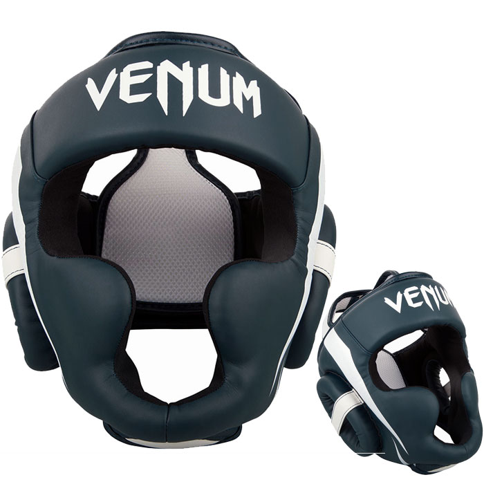Venum フルフェイスヘッドギア 白/黒 Venum フルフェイスヘッドギア 白