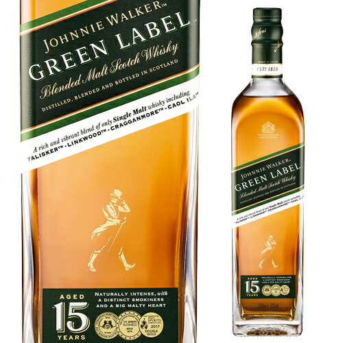 楽天市場】ジョニーウォーカー グリーンラベル15年 700mlスコッチ