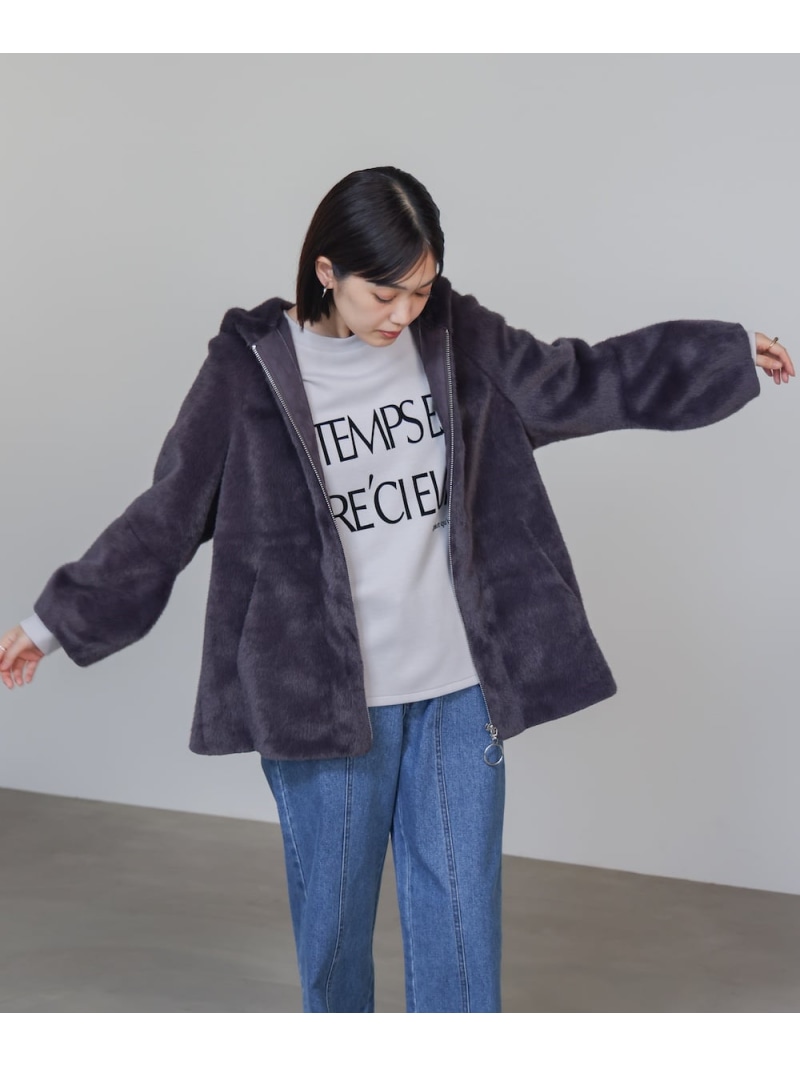 楽天市場】【SALE／25%OFF】フェイクファーコート Bou Jeloud バブ