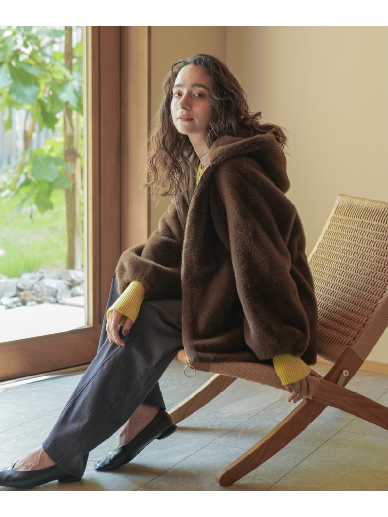 楽天市場】【SALE／25%OFF】フェイクファーコート Bou Jeloud バブ