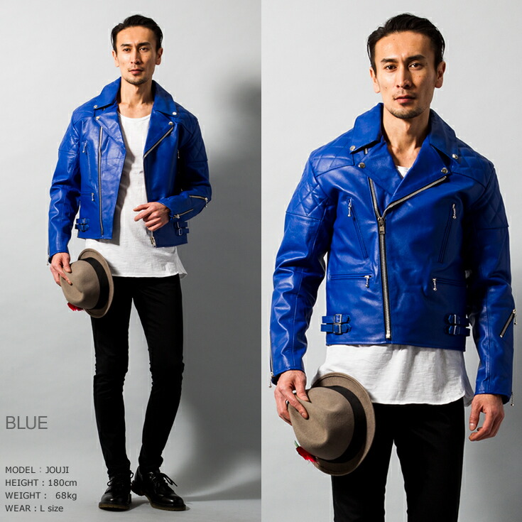 楽天市場】Horn Works 本革 UKパッドダブルライダースジャケット